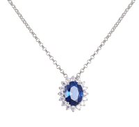 Collana Bluamante Donna in Argento Cubic Zirconia BCN385ZGB